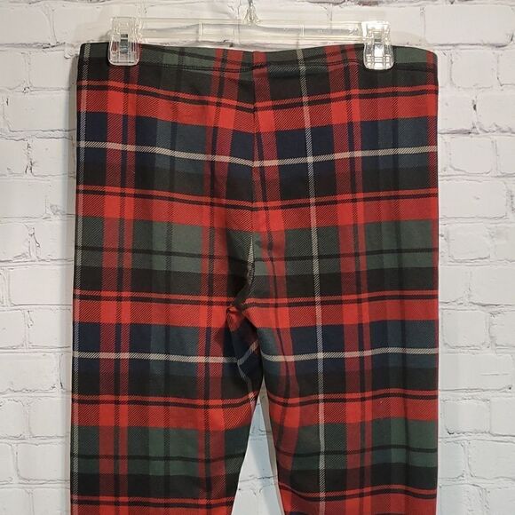Climate Right by CuddlDuds fleece plaid base layer leggings - Picture 6 of 8